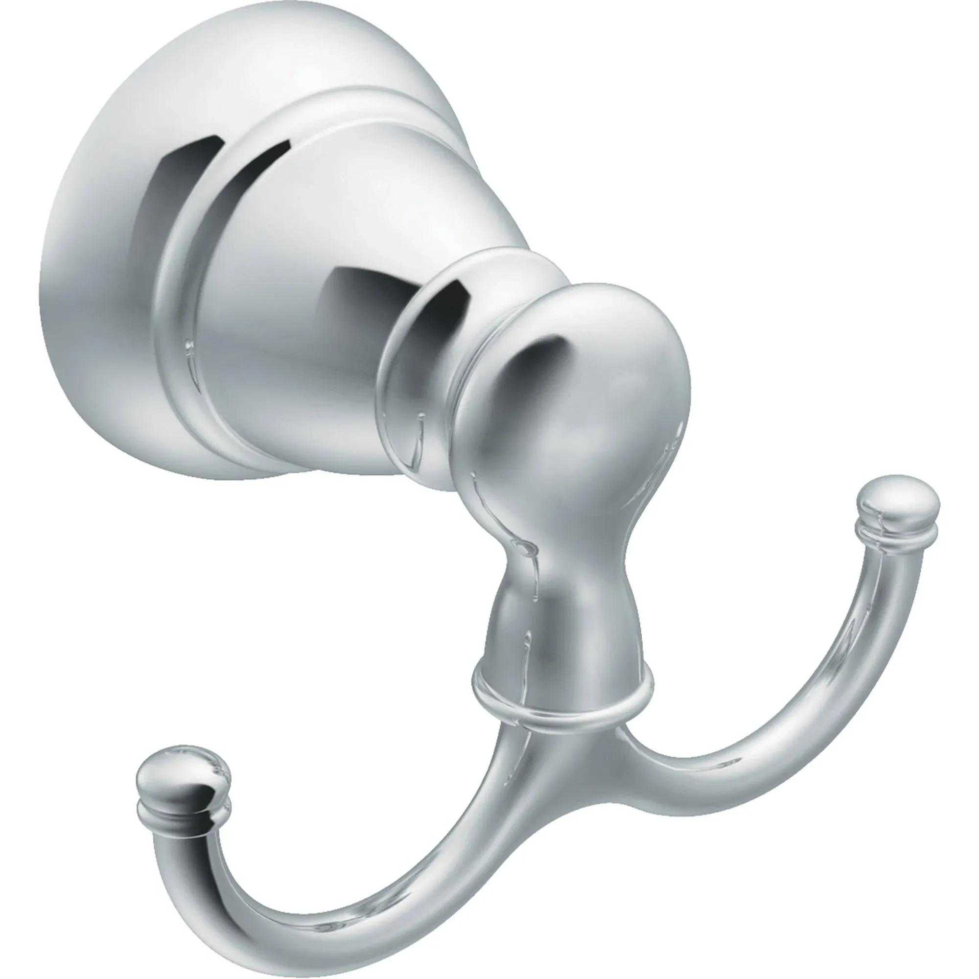 Banbury Double Robe Hook, Chrome -Y2603CH