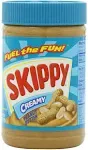 Skippy Peanut Butter Creamy 16.3 oz - Case - 12 Units