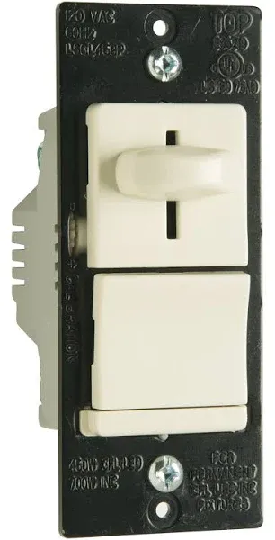 P&S LSCL453PLA Preset Dimmer Light-Almond