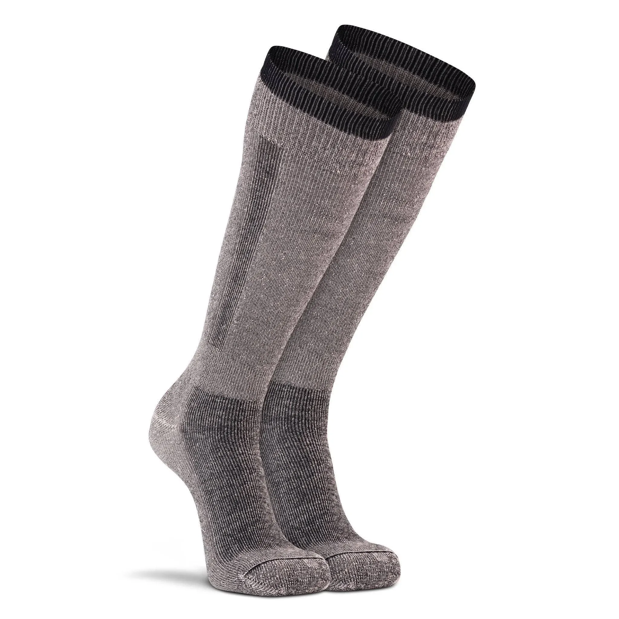 Fox River Snow Pack Medium Weight Over-the-Calf Socks - 2 Pack Black XL