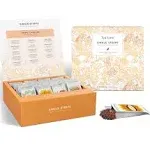 Tea Fort Single Steeps Loose Sampler, Assorted Variety Tea Chest, 28...