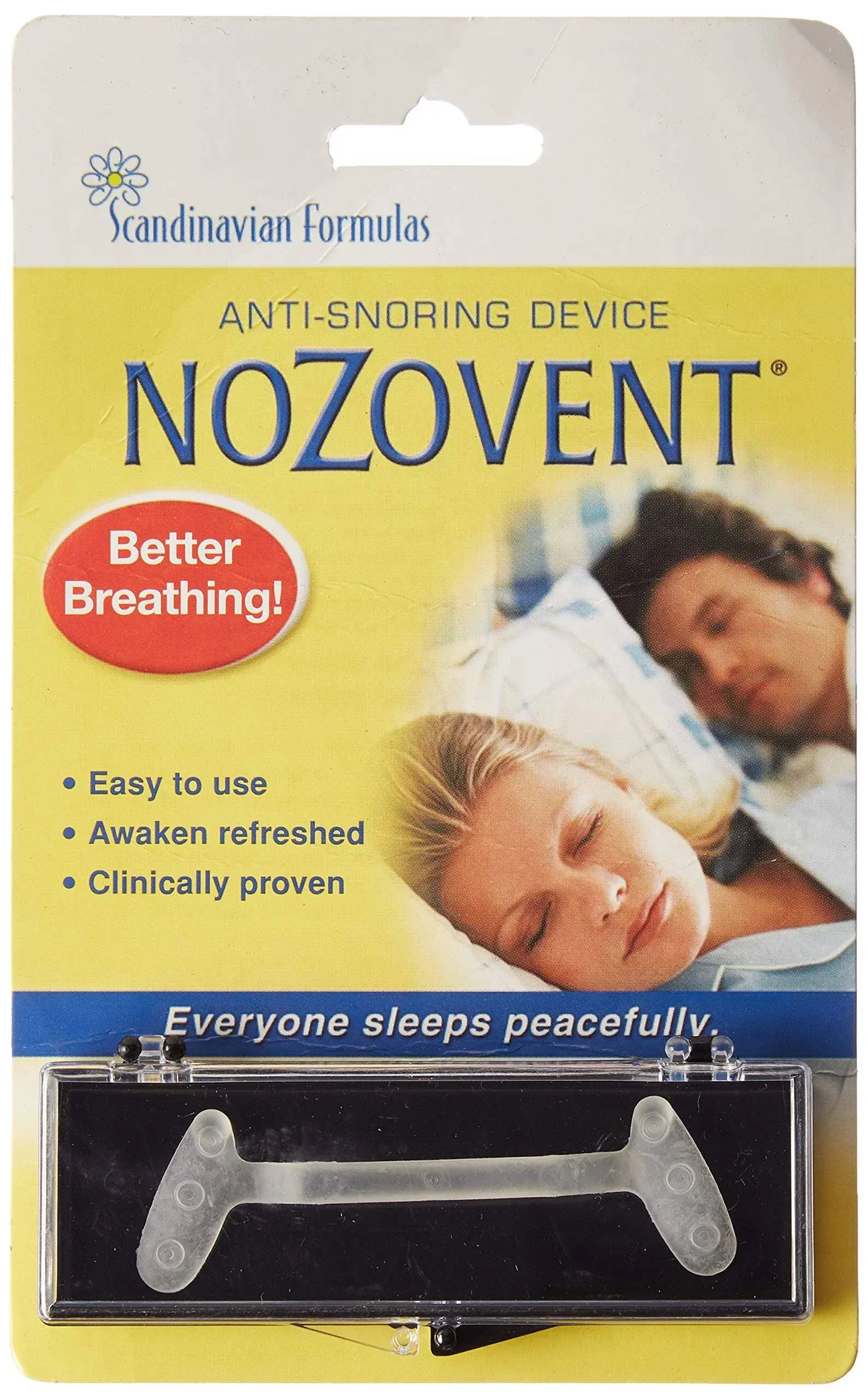 Scandinavian Formulas Nozovent Anti-Snoring Device 1