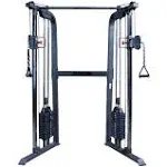 Body-Solid Powerline (PFT100) Cable Crossover Exercise Machine for Home & Commercial Gym, Functional Training Center with Dual 210lbs