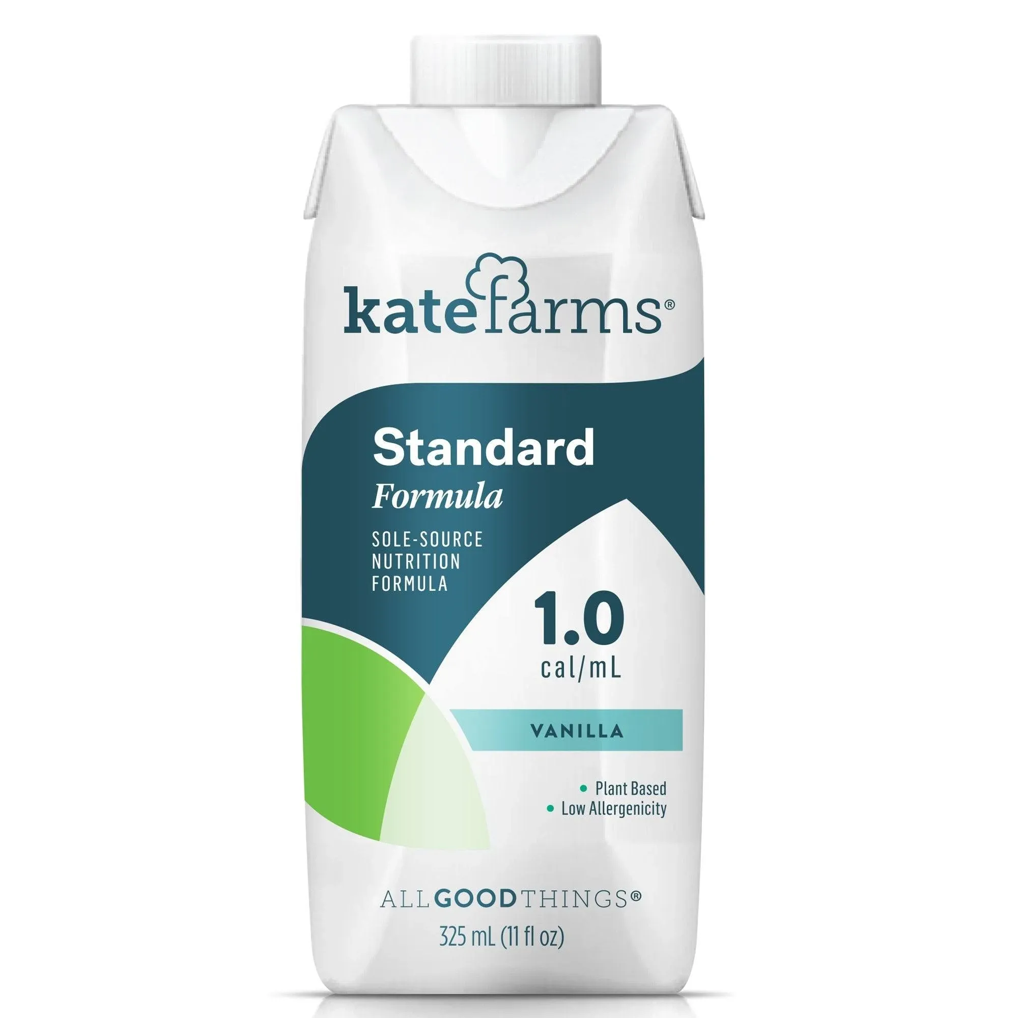 Kate Farms® Standard Formula 1.0®, Vanilla, 325 calories, 325mL