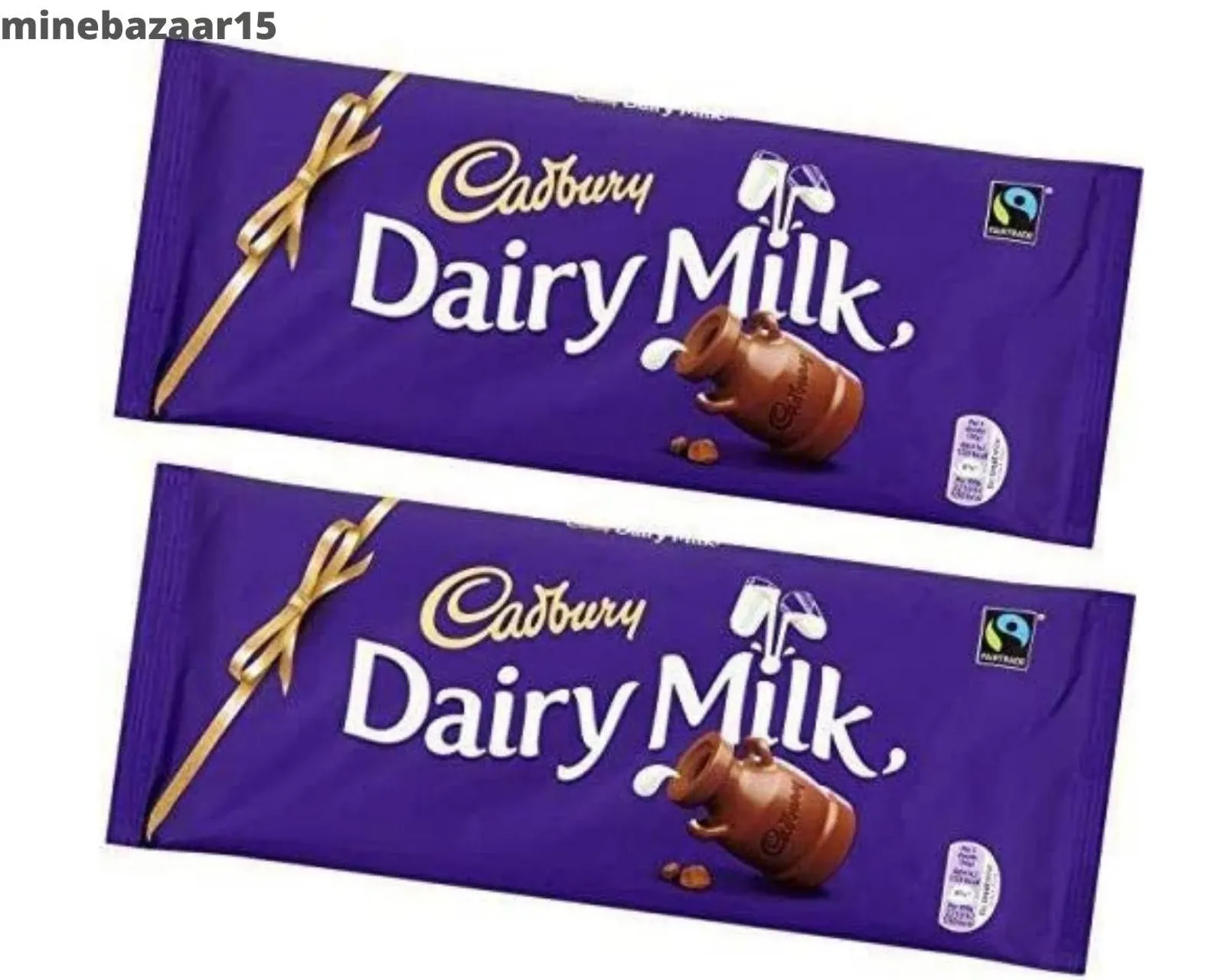 Cadbury Dairy Milk Bar - 360g (Pack of 2)