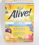 Nature's Way Alive! Men's 50+ Complete Multivitamin 50 Tablets