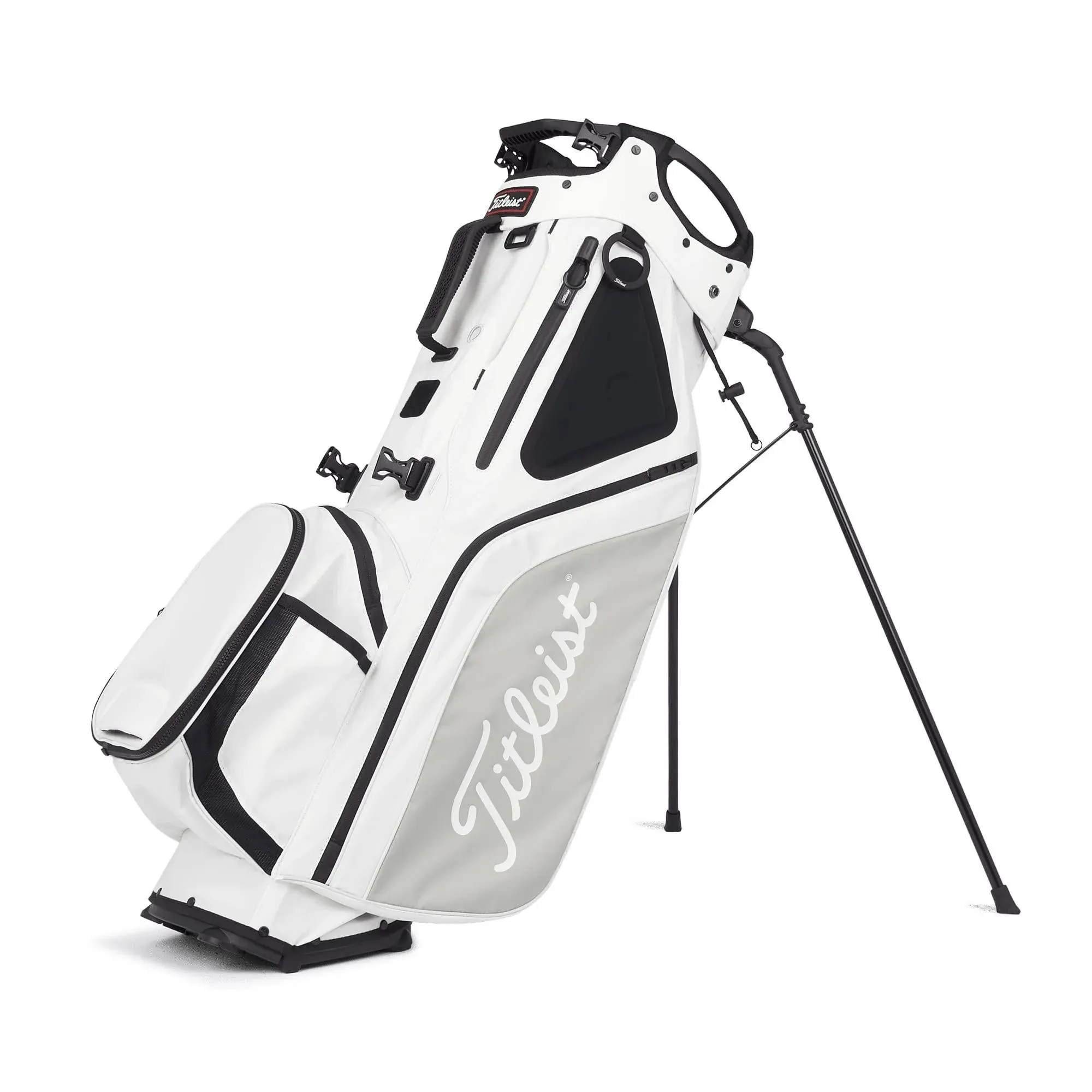 Titleist Hybrid 5 Stand Bag - White/Gray/Black