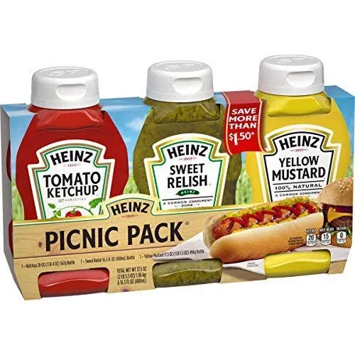 Heinz Condiments, Picnic Pack