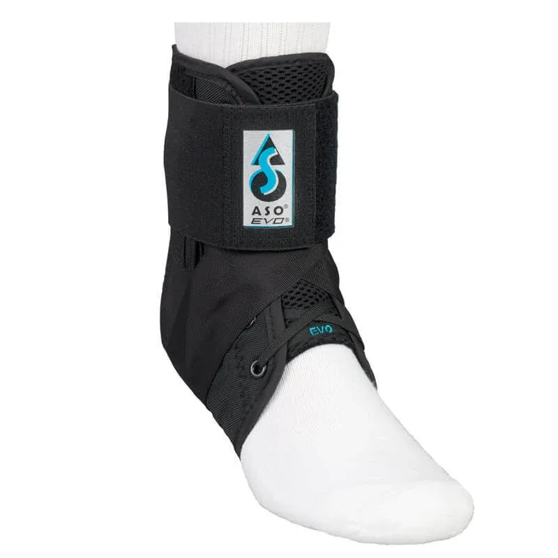 Medspec Evo Ankle Brace Stabilizer Black Medium 12-13 Ankle 264094