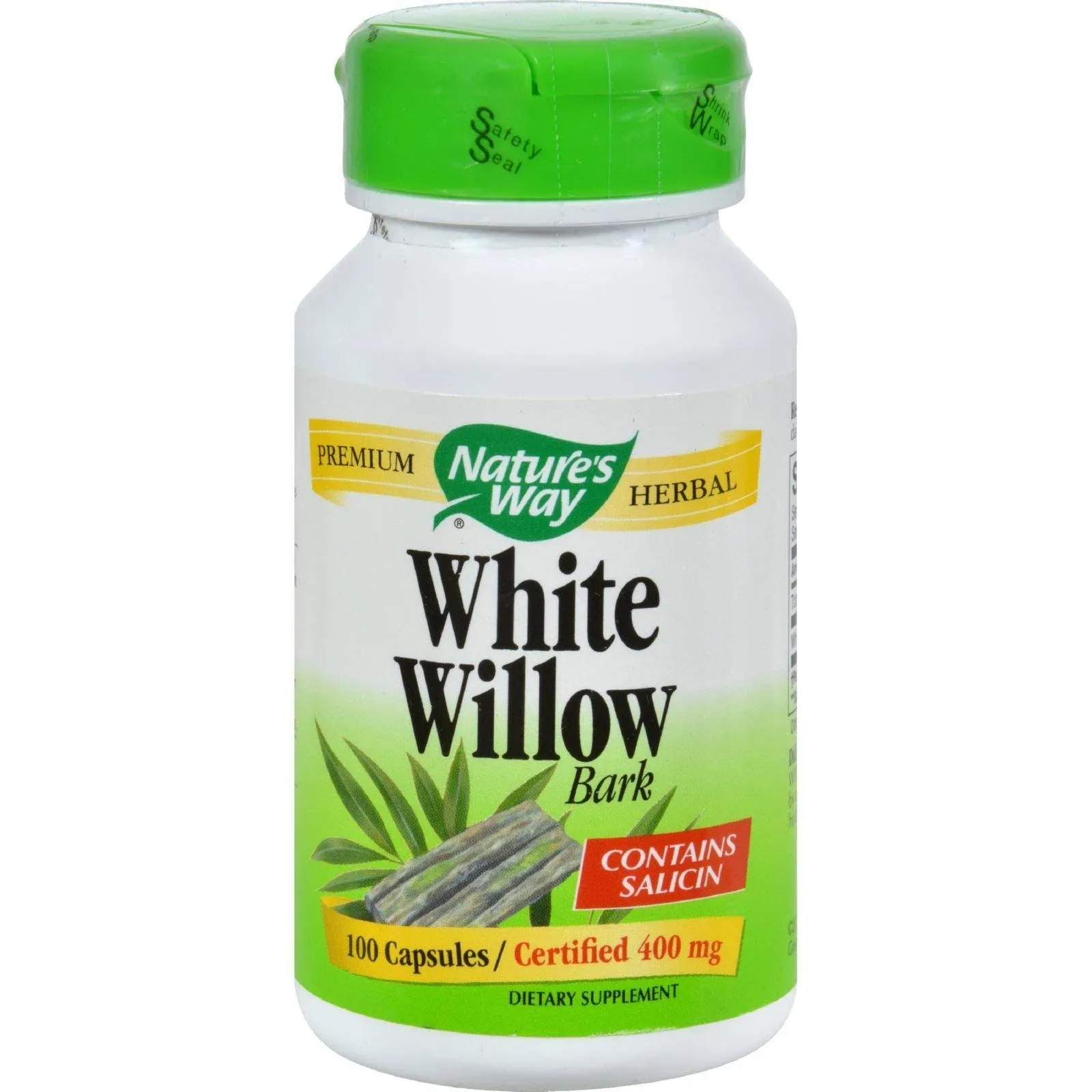 Nature's Way, Willow Bark, 680 mg, 100 Vegan Capsules (340 mg per Capsule)