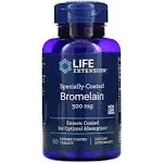 Specially-Coated Bromelain, 60 - Life Extension