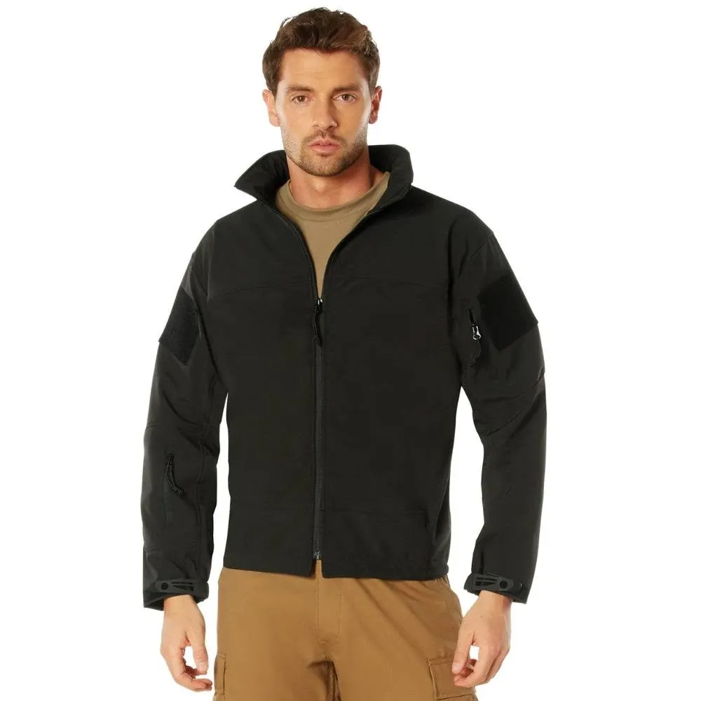 Rothco - Stealth Ops Soft Shell Tactical Black Jacket