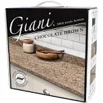 Giani Granite 2.0 - Chocolate Brown Countertop Kit