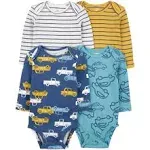 Carter's Baby Boys Long-Sleeve Bodysuits