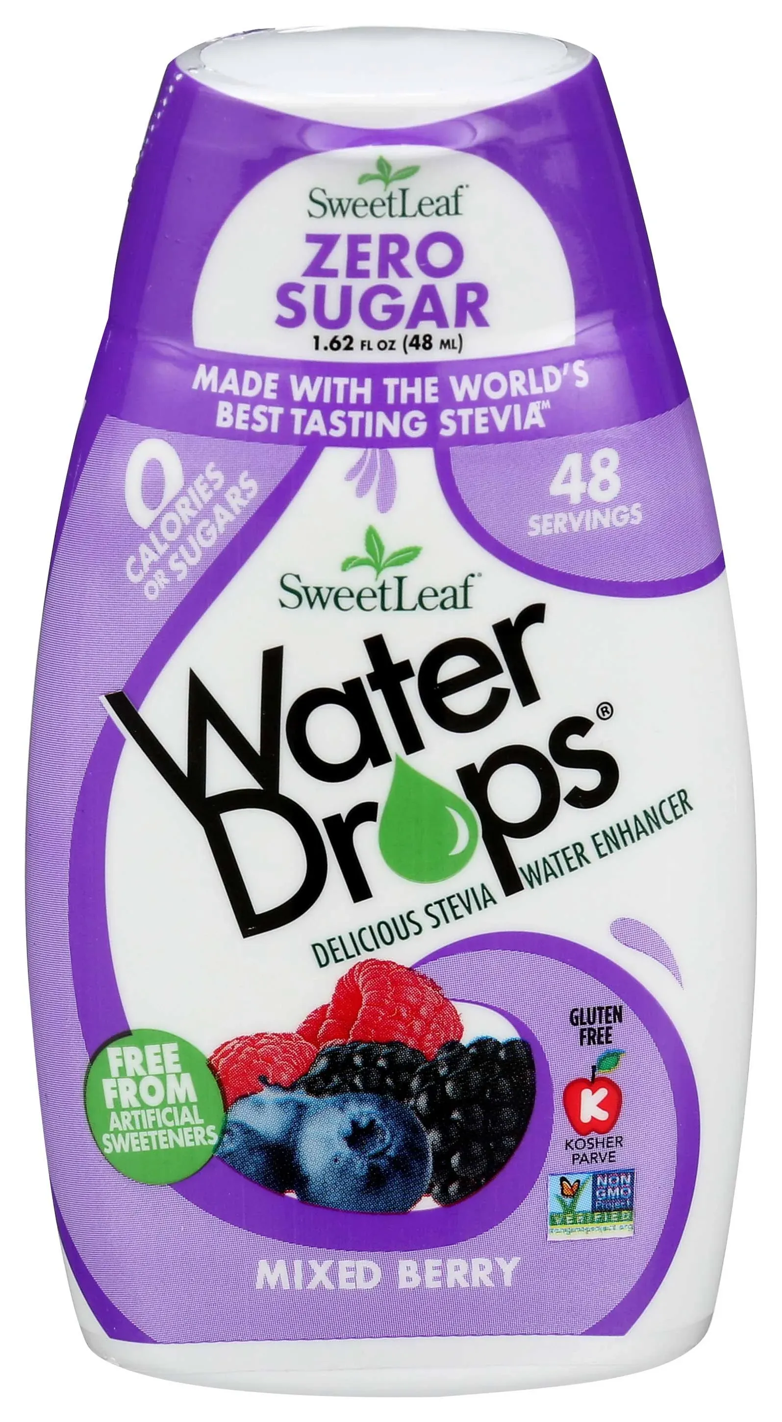 Sweet Leaf Water Drops - Mixed Berry - 1.62 Fl Oz