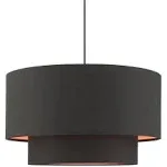 Sentosa Black 20-Inch Three-Light Pendant