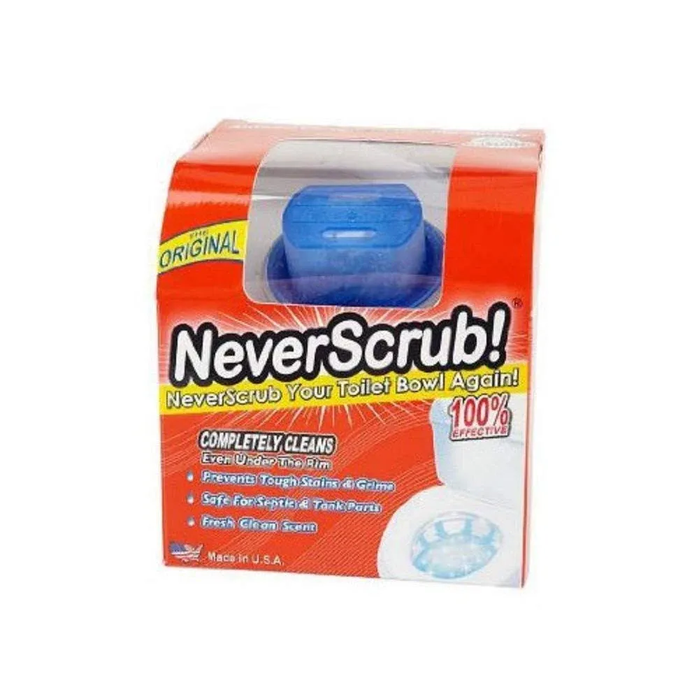 NeverScrub – Automatic Toilet Cleaning System – Effortless and Automatic – 2 Pack