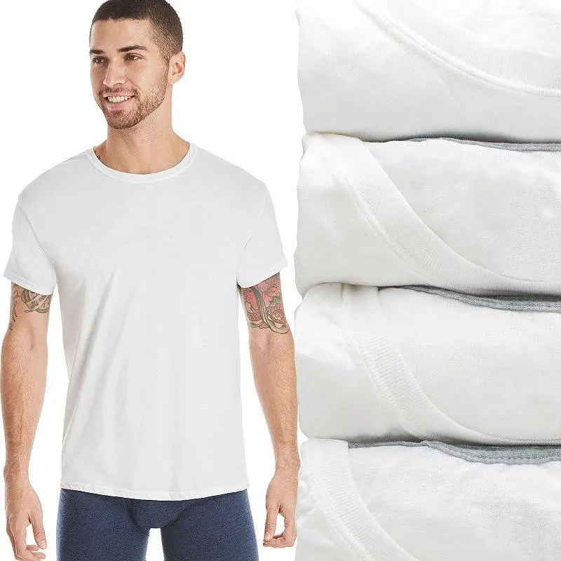 Men's Hanes Ubt1w4 Ultimate Comfortblend T-Shirts