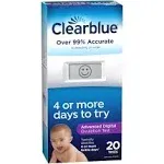 CLEARBLUE Ovulation test progressive & Digital, 20 pcs