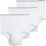 Jockey Men's Underwear, Pouch Briefs 3 Pack - White