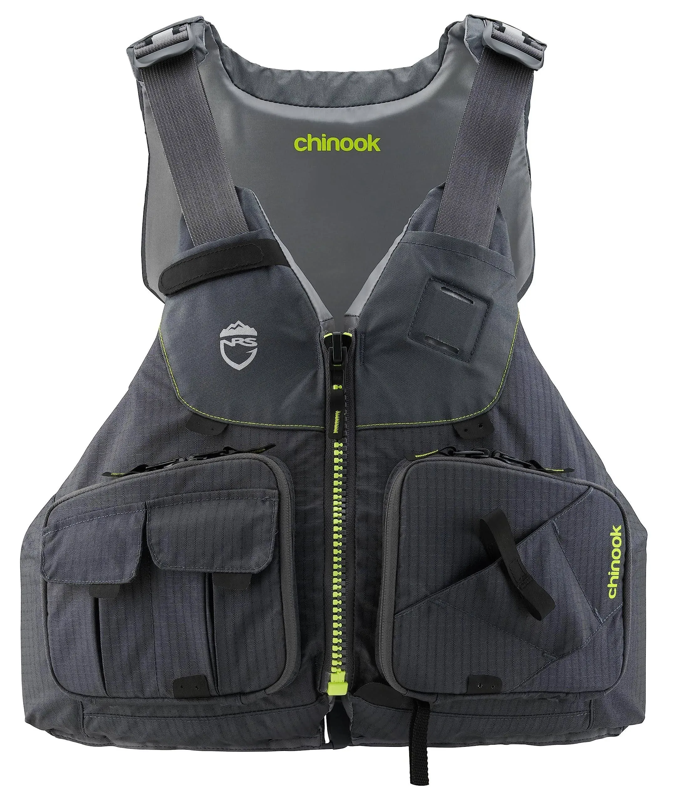 NRS - Chinook Fishing PFD Charcoal / XL/XXL