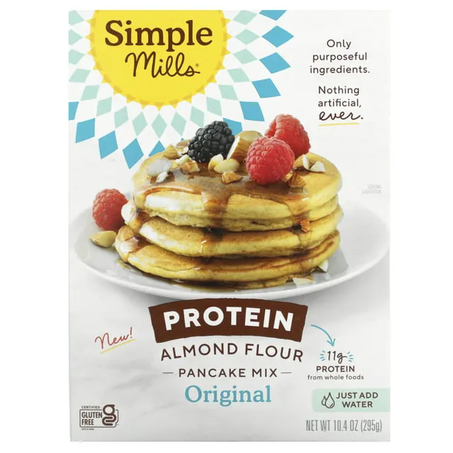 Simple Mills Original Protein Almond Flour Pancake Mix, 10.4 oz