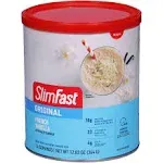 SlimFast Meal Replacement Shake Mix, Original, French Vanilla - 12.83 oz