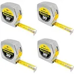 Stanley PowerLock Tape Measure (Carton of 4, 30-Foot)