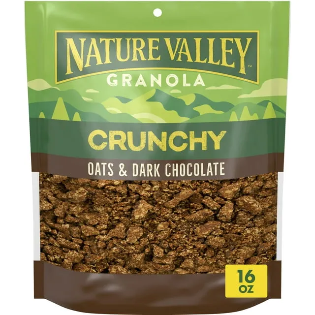 Nature Valley Granola, Oats & Dark Chocolate, Crunchy - 1 lb