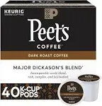 Peet's Coffee Major Dickason's Blend - Dark Roast - 75 K-Cup Pods