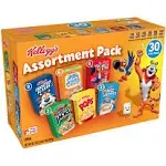 Kellogg's Jumbo Assortment Pack (32.7 oz., 30 pk.)