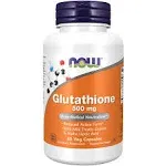 NOW Foods, Glutathion, 500 mg, 60 capsules végétariennes