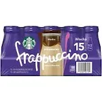 Starbucks Starbucks Frappuccino Chilled Coffee Drink Mocha 9.5 Fl Oz 4 Count Bottle