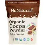 NuNaturals, Organic Cocoa Powder, 1 lb (454 g)