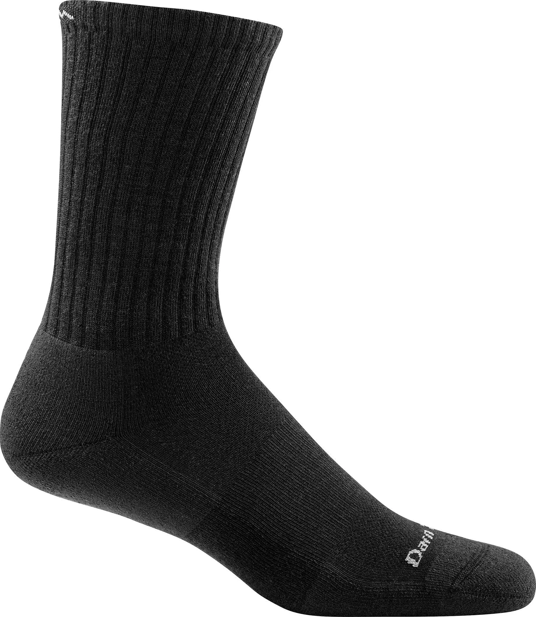 Darn Tough The Standard Crew Light Sock - Men's Black, M