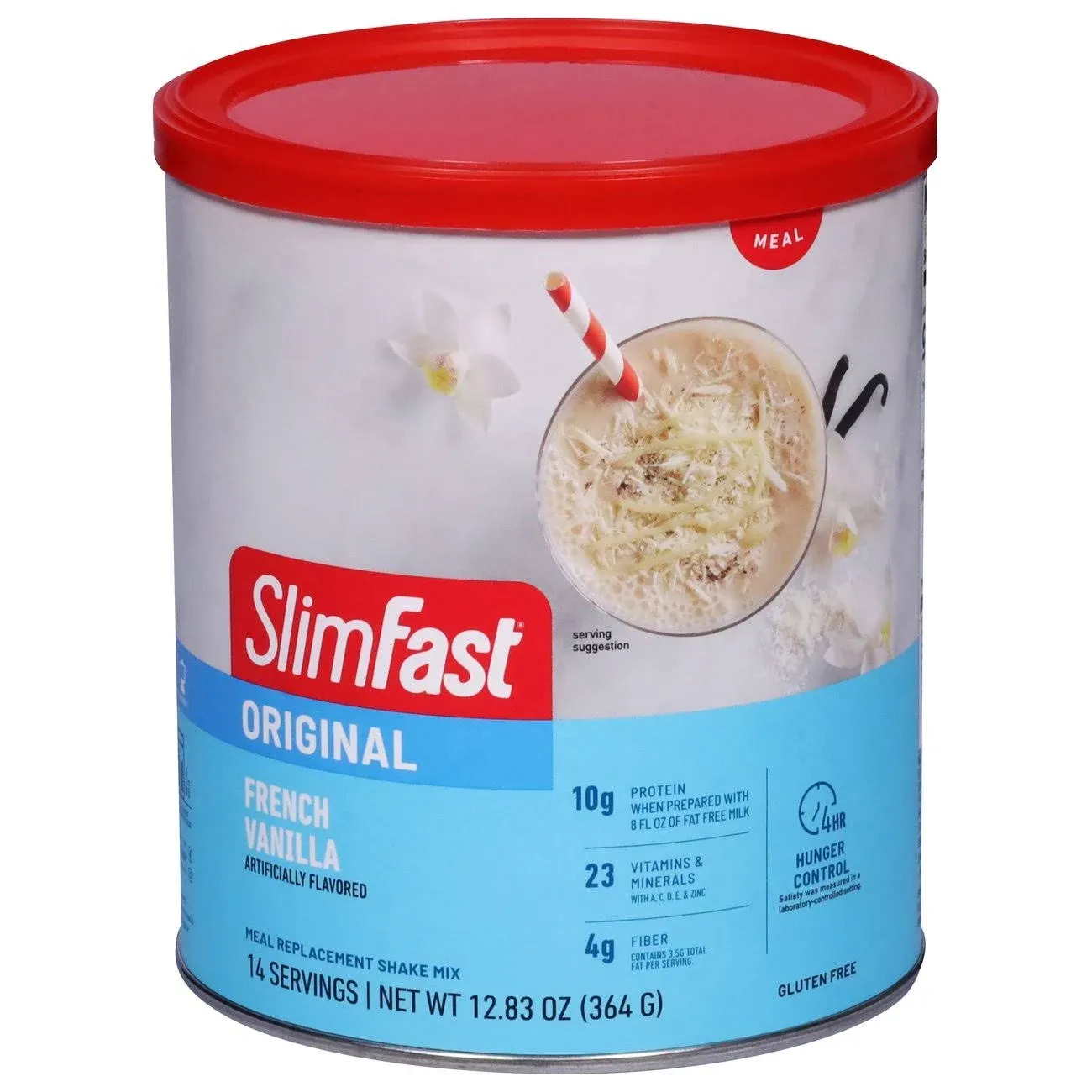 SlimFast Meal Replacement Shake Mix, Original, French Vanilla - 12.83 oz