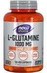 NOW Foods L-Glutamine, Double Strength 1000 mg - 120 Veg Capsules