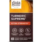 Gaia Herbs Turmeric Supreme Extra Strength Vegan Capsules - 30 ct