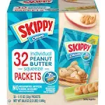 Skippy 1.15 oz Creamy Peanut Butter Squeeze Packets 32 Count