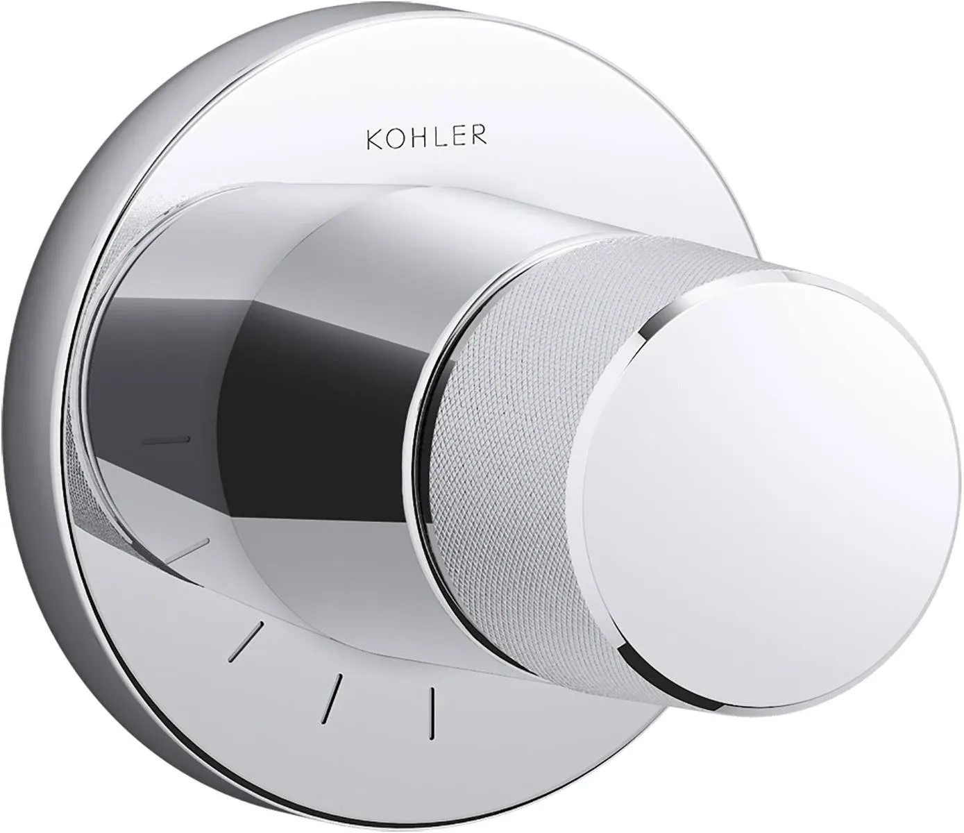 Kohler K-T78025-8-CP Polished Chrome Components Volume Control Valve Trim with Oyl Handle