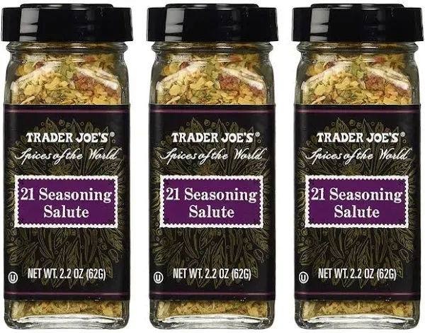 Trader Joe's 21 Seasoning Salute 2.2oz - Pack of 6