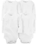 Baby 4-Pack Long-Sleeve Bodysuits