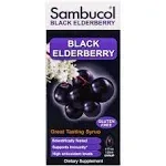 Sambucol Immune System Support Syrup, Black Elderberry - 4 fl oz bottle