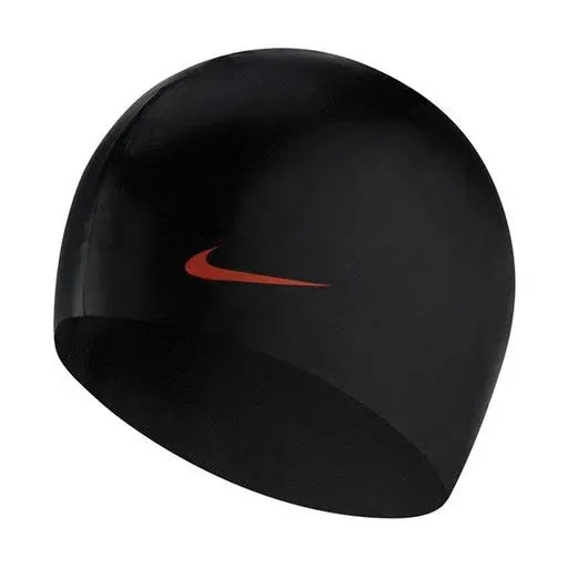 Nike Solid Silicone Swim Cap White