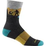 Men's Darn Tough Sock style name Close Encounters Micro Crew in color Charcoal. Sku: 5014-CHARCOAL