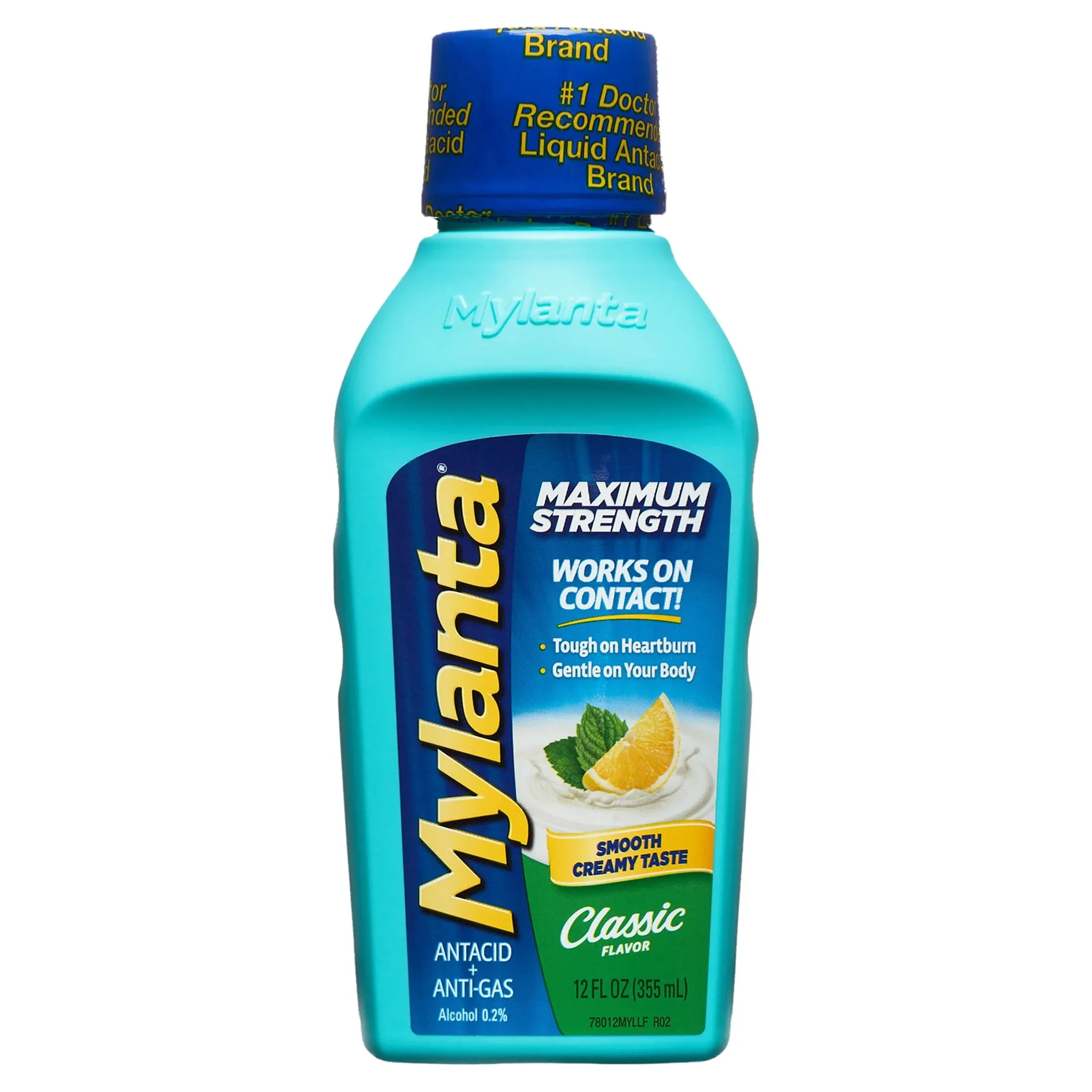 Mylanta Maximum Strength Liquid Antacid Classic - 12.0 fl oz