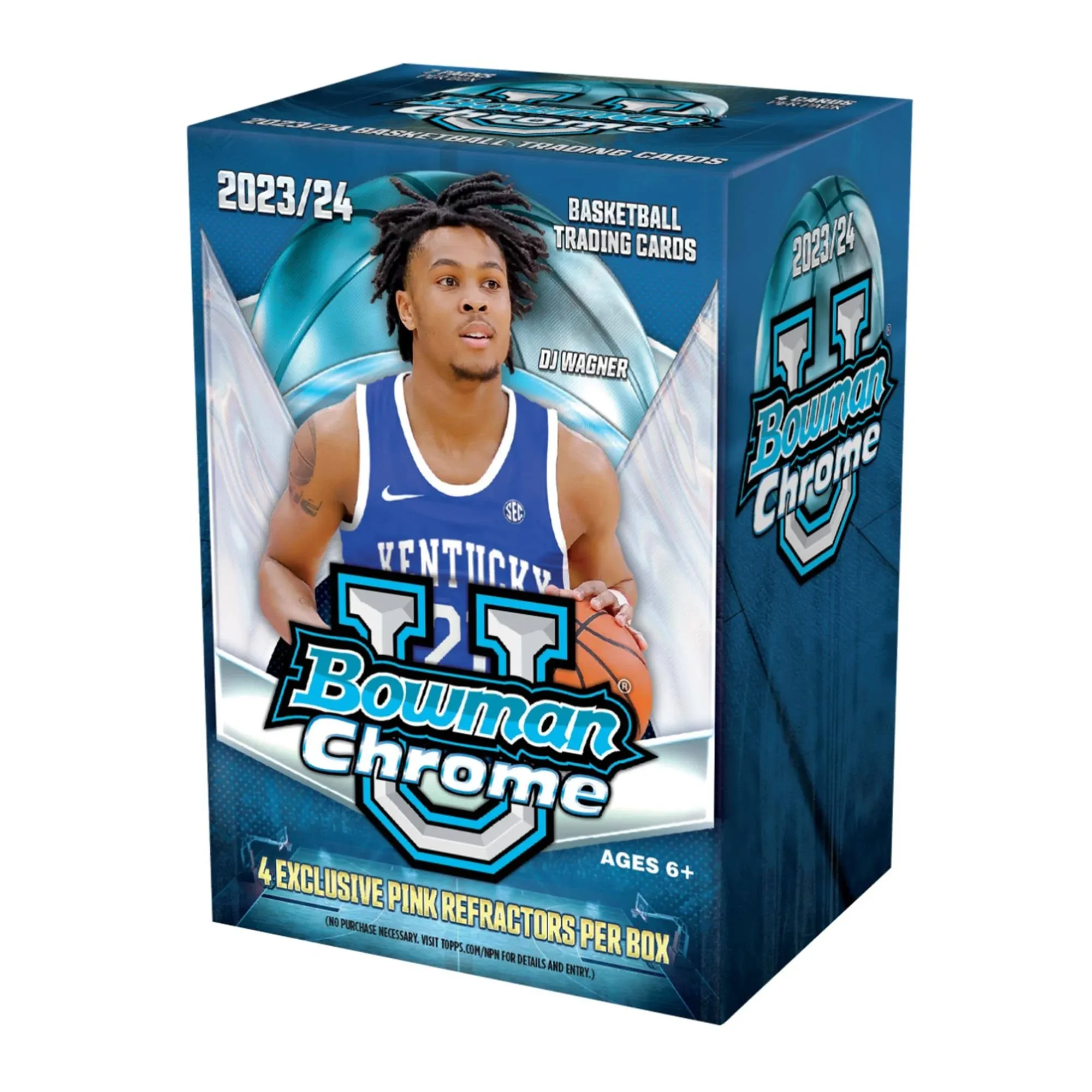 2023-24 Bowman University Chrome Basketball Blaster Box