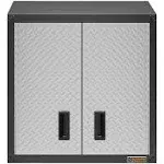 Gladiator 28 Gearbox Full-Door Garage Wall Cabinet with Shelf, Silver Tread