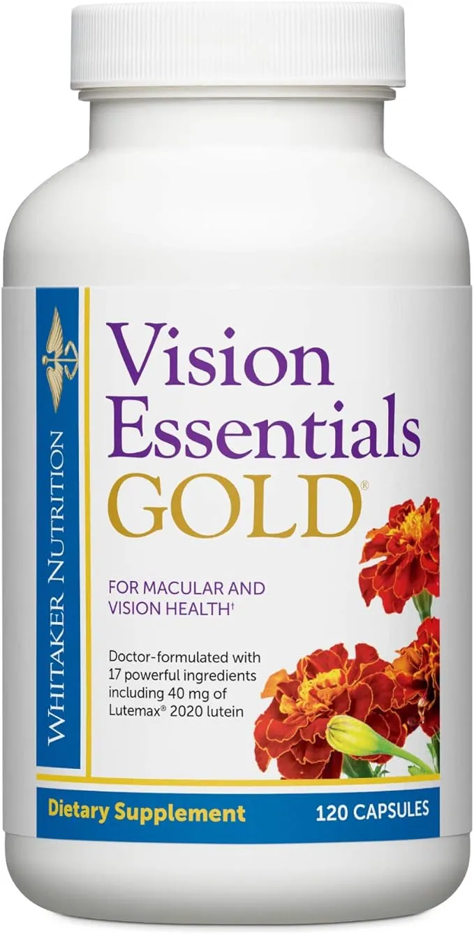 Dr. Whitaker's Vision Essentials Gold Eye Health Supplement