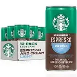 Starbucks Ready To Drink Coffee Espresso & Cream